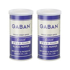 GABAN 일본 전통 후추 블랙 페퍼 100g X 2팩, 2개