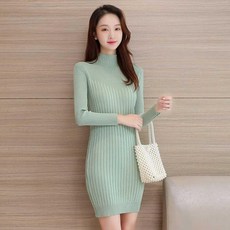 겨울 가을 타입 반목 스웨터 여성 이너웨어 슬림 후한 돈 니트 힙랩