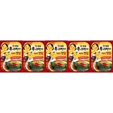 샘표 우리엄마 매콤 깻잎 70g X 5개 캠핑 통조림