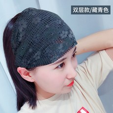 트레이빙 레이스 자수 겨울 가을 인싸템 블 두건 개성 트렌드 가리다 화이트 발 헤어액세서리 넥 워머 넓은 라인 반다나