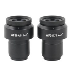 미니 디지털 현미경 쌍안 삼안 스테레오 현미경용 와이드 필드 접안 렌즈 WF5X WF10X WF15X WF20X WF30X 30mm 설치 인터페이스 2 개