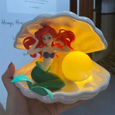 디즈니 인어공주 에리얼 LED 피규어