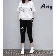 SODA 여름 세트류 옷 여가 빅사이즈