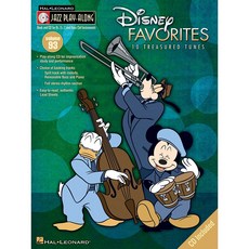 Disney Favorites (Jazz Play-Along) 디즈니 재즈 악보 (CD포함) Hal Leonard 할 레오나드