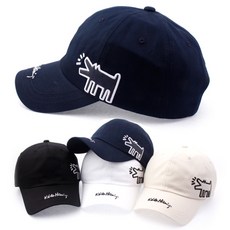 키스해링 강아지 볼캡 KH-C3108