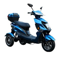 3발 오토바이 3륜 전기 삼발이 자토바이 스쿠터 세바퀴 바이크, 60V20A 납산 + 50km + 범퍼없음