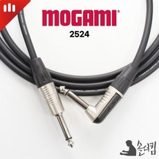 카나레 기타 케이블 GS-6 한쪽 ㄱ자 모노케이블 기타잭, 2M, 1개