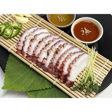 다유수산 바로먹는 문어숙회 슬라이스문어 초문어, 4개, 100g