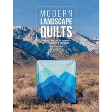 (영문도서) Modern Landscape Quilts: 14 Quilt Projects Inspired by the Great Outdoors Paperback, David & Charles, English, 9781446309773