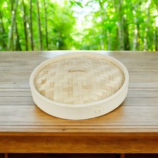 대나무 찜기 딤섬 만두 찜통 찜판 떡, 1개, 3호(18cm) 상(뚜껑), 18cm