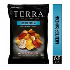 테라 갈릭 앤 허브 지중해 리얼 야채 칩 TERRA Mediterranean Chips 6.8oz 192g 2팩, 1개