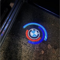 굿즈인홈 4K도어라이트 BMW 무변색 유리 렌즈 도어램프 2피스1세트, BMW(2개), 1개