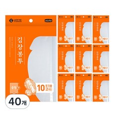 롯데이라이프 김장봉투, 중형(약10포기), 2개입, 40개