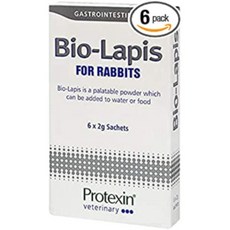 Protexin 프로텍신 바이오 래피스 토끼 영양제 작은 반려동물용 Bio-Lapis Rabbit 6포 6박스 세트, 6개
