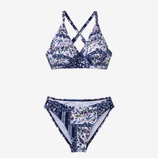 레노마수영복여성비치가드닝2피스비키니(RN-LS19327U)