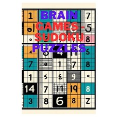(영문도서) Brain Games - Sudoku Puzzles: Pocket Size 6X9 Pocket Sudoku Puzzle Book For Adults 52 Puzzles... Paperback, Independently Published, English, 9798884896475