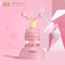 과채락 이갈이 스틱 추진식 아기가 과일 이유식기 실리콘 젤을 먹는다, 붉은색, 1개