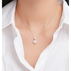로이드 인비저블 더블 스톤 14k 펜던트 LPP23004G=동아백화점 수성점