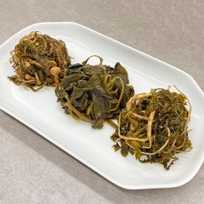 왕언니 국산 100% 농가 수제 봄나물 장아찌 3종 달래 방풍 냉이, 장아찌3종(달래300g+방풍300g+냉이300g)