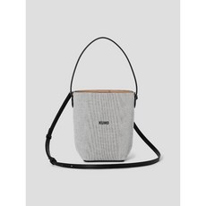 KUHO Cotton Canvas Shoulder Bag - Black