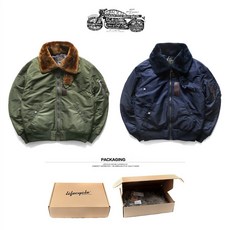 [LifeCycle] 라이프사이클 MA-1 항공점퍼 아메카지 복각 브론슨 블루종 버즈릭슨