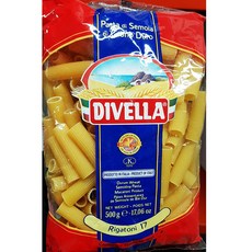 디벨라 리가토니 500g / 마카로니 Divella Rigatoni 17, 1개