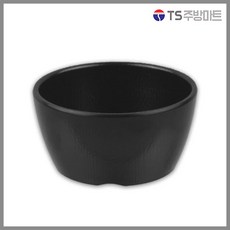 [돌산멜라민] 체크(흑) - 일식공기 (업소용그릇 멜라민그릇 예쁜그릇 식당접시 멜라민볼 멜라민찬기 검정색그릇), 1개, 소 (DS-7914/7851)