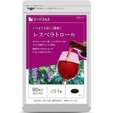시드컴스 레스베라트롤 보충제 트랜스레스베라트롤아스타잔틴 토마토리코핀 약 3개월분 90알, 90 알갱이 X 1, 1개, 90정