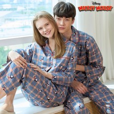 커플잠옷긴팔디즈니