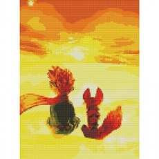 보석십자수어린왕자