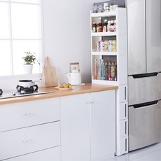 침대 틈새 수납장 이동식 다용도 틈새 선반 서랍장