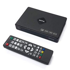 휴대용 멀티미디어 플레이어 풀 HD 대응 2.5 인치 HDD 내장 가능 메모리 카드 재생 기능 HDMIVGAAV 출력 동영상사진음악 컴팩트 사이즈 재생기 동영상 플레이어 리모컨 첨부 FMTMOP025