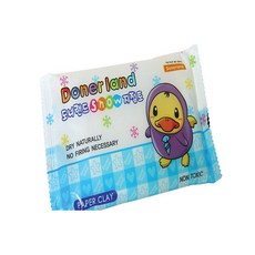 스노우지점토 .1개 도너랜드500 하얀지점토