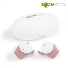 (붐포드) boombuds(붐버즈) 화이트 무선 음질좋은 초소형 저렴한 가성비 풍부한 사운드 차이팟 감각적 이어폰