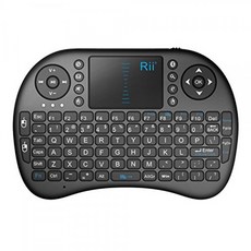 Rii i8 미니 블루투스 키보드 (터치 패드 및 QWERTY 키보드 포함) 스마트 폰 / 노트북 / PC / 태블릿 / Windows / M, 단일상품, 단일상품