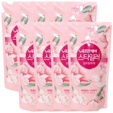 샤프란케어 스타일러 섬유탈취제 은은한 향 리필 400ml, 8개