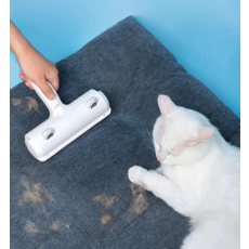 카페트 이불 패브릭쇼파 강이지 고양이 털청소기, 1개, 블루