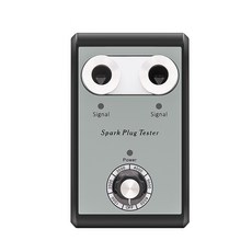 플러그 오토바이 테스터 자동차 220V 점화 분석기 12V 감지기 플러그 홀 더블 110V 점화, 1) Black, 1개