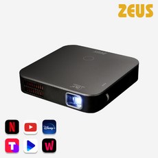 Zeus A700 가정용 4K 넷플릭스 미니빔