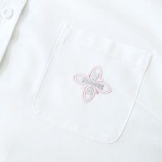 준수컴퍼니 유니폼셔츠 벚꽃 가족 오리지널제작 정통 보라색 보석 학원 자수 롱반팔 여성 가을