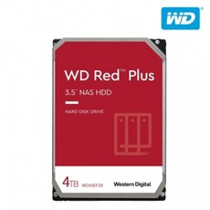 WD RED PLUS WD40EFPX 4TB 5400rpm/128MB NAS 정품판매점 - wdred4tb