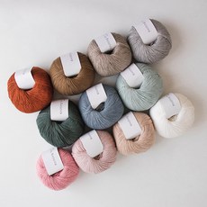 [울클럽]니팅포올리브 코튼메리노(cotton merino) 의류 아이 스웨터 뜨개실 털실, 오트밀