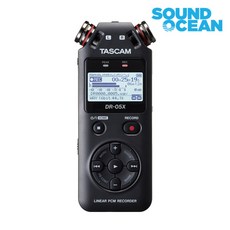 타스캠 TASCAM 포터블 레코더 녹음기 휴대용 보이스 레코더 ASMR 녹음 인터뷰등 다용도, DR-05X