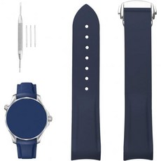 오메가 롤렉스 튜더 SEIKO 20mm 22mm 시마스터 스피드마스터 다이버 150M 300M 아쿠아테라 AT150 고무 시계 밴드 교체용 실리콘 워스트밴드 스트랩 여성 팔찌용