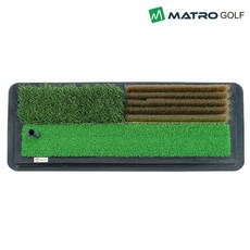 golf1004 스윙연습매트 러프 페어웨이 벙커 260x690, 쿠팡 멀티스윙매트3, 1개 - 벙커매트