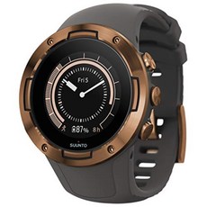 SUUNTO5 (순토5) 다이빙컴퓨터 런닝워치 스마트워치 롱배터리 (일본정품), 그라파이트코퍼