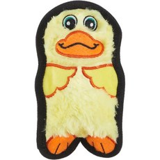 아웃워드 하운드 듀러블즈 터프 플러시 삐걱거리는 강아지 장난감 돼지 핑크 XS 124322, Duck, 1개