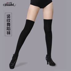 야구양말 날씬해보이는 투톤 레그워머 라틴댄스 양말 여성양말 레이스스타킹 라틴 패치워크 댄스 망사 무용, 기본