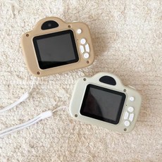 y2k 디토감성 디지털 카메라, 화이트, 1개