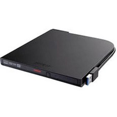 BUFFALO 버팔로 DVSMPTCV8U3BKB DVD 드라이브 블랙 DVSM-PTCV8U3-BKB, 1개